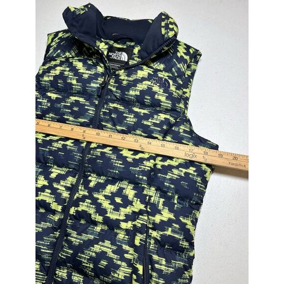 The North Face Nuptse Cosmic Blue 700 Fill Down Puffer Vest Womens Sz S - Picture 3 of 8